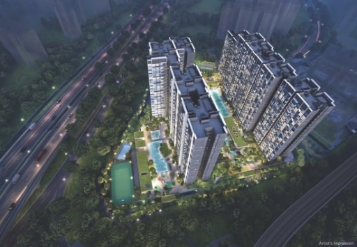 Aerial Otto Place Artist's Impression